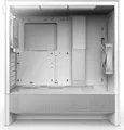 Produktbild: NZXT H5 Flow ( 2024 ) , Tower-Gehäuse weiß, Tempered Glass