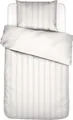 Produktbild: Essenza Seersucker-Bettwäsche-Garnitur Zinnia Farbe White Größe 155x220+80x80
