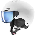 Produktbild: Uvex Rocket Jr. Visor white-black matt - 51 - 55 cm