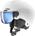 Produktbild: uvex rocket jr visor - Skihelm für Kinder - mit Visier - individuellGrößenanpa