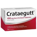 Produktbild: Crataegutt 450mg Herz-Kreislauf-Tabletten, 200 Filmtabletten PZN 14064541