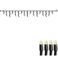 Produktbild: StarTrading System24 LED Eisregen Vorhang 3x0,4m Icicle Lichterkette koppelbar ohne Trafo