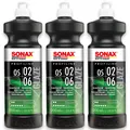 Produktbild: 3x SONAX PROFILINE OS 02-06 One Step Polish Glanzpolitur + Versiegelung 1L