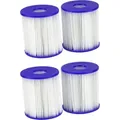 Produktbild: Summer Waves Pool Ersatz Filterpatrone Filterkartusche Größe 1 im 4er Pack