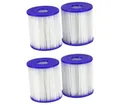 Produktbild: SummerWaves Pool-Filterkartusche Summer Waves Filterpatrone 4er Pack Größe 1 für Fast Pool Sets