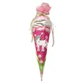 Produktbild: Roth Basteltüte 68cm eckig Einhorn-Bastelset Schultüte Zuckertüte Spitze Krepp