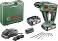 Produktbild: Bosch Home and Garden Uneo Maxx SDS-Quick-Akku-Bohrhammer 18V 2.5Ah Li-Ion inkl. 2. Akku, inkl. Koffer