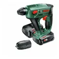 Produktbild: Bosch Akku-Bohrhammer Uneo Maxx, incl. 2x Akku PBA 2,5 Ah, Ladegerät, Zubehör