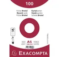 Produktbild: EXACOMPTA Karteikarten Exacompta Karteikarten A5 dots 100St/Pkg weiss