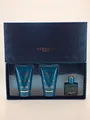 Produktbild: Versace Eros for Men Geschenkset - EDT 5ml Miniatur + 25ml Shower Gel + 25ml Aft