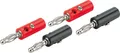 Produktbild: Schwaiger BST15 531 Audio-Adapter Bananenstecker, für Kabel bis 4 qmm