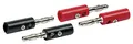 Produktbild: Schwaiger Bananenstecker Set BST15 531 4 Stück schwarz / rot, 2x schwarze