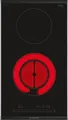 Produktbild: Bosch PKF375FP2E - Serie 6 Elektrokochfeld mit 5 Jahre Garantie, Schwarz, Mit Rahmen aufliegend, 30 cm