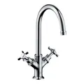 Produktbild: hansgrohe Zwei-Griff-Waschtischarmatur 210 Axor Montreux A 175mm, m KrG, m Zugst.Abl.Gar., chr
