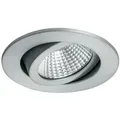 Produktbild: Brumberg 12461253 LAKIL-R LED-Einbaustrahler 350 mA, 6 W, 38°, 470 lm, 3.000 K - 1.800 K, CRI>90, rund, schwenkbar, dim2warm, alu matt