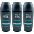 Produktbild: Dove MEN Deo Roll On CLASSIC 3 x 50ml 48H Schutz anti-transpirant Deodorant