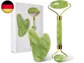 Produktbild: GUGUG Gua Sha Stein und Gesicht Jade Roller Set für Gesichtsmassage - Reduziert
