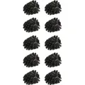 Produktbild: Ersatzbürstenkopf Für Toilettenbürsten, Wc-ersatzbürste, 10 Er Set, Ø 8 Cm, Schwarz, Schwarz, Kunststoff Schwarz - Schwarz - Wenko