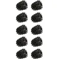 Produktbild: Ersatzbürstenkopf Für Toilettenbürsten, Wc-ersatzbürste, 10 Er Set, Ø 8 Cm, Schwarz, Schwarz, Kunststoff Schwarz - Schwarz - Wenko