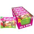 Produktbild: Katjes SAUER Al Paka Cola Vorratspack – Fruchtgummi-Mix aus Cola, Zitronen und Kirschgeschmack in sauer, eine noch süßere Mischung als die Alpakas, Vegan, 16 x 210 g