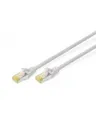 Produktbild: DIGITUS CAT 6A S-FTP Patchkabel Cu LSZH AWG 27/7 Länge 0,25m 10 Stück Farbe Grau Netzwerk 6a SFTP 0,25 m low-smoke zero-halogen (DK-1644-A-0025-10)