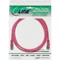 Produktbild: INLINE Patchkabel, SF/UTP, Cat,5e, pink, 0,25m