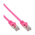 Produktbild: InLine® Patchkabel SF/UTP Cat.5e pink 25cm
