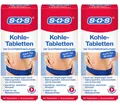Produktbild: ✅ SOS Kohle Tablette Reisekrankheit Durchfall Tabletten Kohletabletten 90 Stk ✅