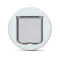 Produktbild: Cat Mate 4-Wege-Verschließbare Katzenklappe für Glas (210) – Sicher verschließbare Tür für kleine bis mittelgroße Katzen, für Glas, UPVC und Holz, Weiß