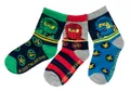 Produktbild: LEGO® Freizeitsocken LEGO NINJAGO Socken Set 3 Paar Kindersocken Kinder Strümpfe für Jungen Ninja BUNT Gr.23 24 25 26 27 28 29 30 31 32 33 34