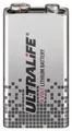 Produktbild: Ultralife U9VL-J SLM9V CR9V 9V Block - 9 Volt 1200mAh Lithium für Rauchmelder