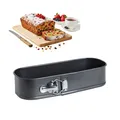 Produktbild: Springform Backform Kuchenform Kastenform Brotform rechteckig länglich 31x12cm