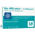 Produktbild: Ibu 400 akut - 1 A Pharma® Filmtabletten
