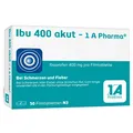 Produktbild: IBU 400 Akut 1A Pharma Filmtabletten