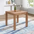 Produktbild: FineBuy Esstisch Massivholz Akazie Esszimmer-Tisch Holztisch Design Küchentisch Landhaus-Stil braun Größe wählbar - Braun