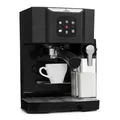 Produktbild: Espressomaschine Siebträger Kaffeebereiter 1450W 20 Bar 1,5 L Edelstahl Schwarz