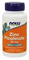 Produktbild: NOW Foods Zinc Picolinate, 50mg - 120 vcaps (149,17 EUR/kg)