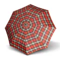 Produktbild: Knirps Regenschirm Fiber T2 Duomatic Taschenschirm Uni (Check red)