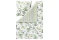 Produktbild: Estella Bettwäsche Fern leaves 4469 530 Grün, Flanell, 2 teilig, Pflanzen, Gestreift