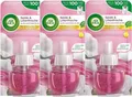 Produktbild: 1x 3er Pack Air Wick Duftölflakon Nachfüller Seide und Lilienfrische