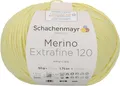 Produktbild: Schachenmayr Merino Extrafine 120, 9807552-01175, Farbe: Lemon, 50g, Handstrickgarne