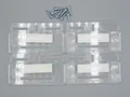Produktbild: 4 x Kennzeichenhalter rahmenlos Nummernschild KFZ Auto Setpreis SimpleFix Set