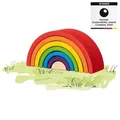 Produktbild: Goki 58479 Bausteine - Kleiner Regenbogen