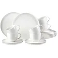 Produktbild: Ritzenhoff & Breker Kaffeeservice 18-tlg.  Skagen ¦ weiß ¦ Porzellan