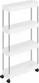 Produktbild: SONGMICS Rollwagen, Küchenwagen mit 4 Ebenen, Küchenregal, wolkenweiß