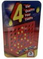 Produktbild: Vier gewinnt Schmidt Spiele 4 Quattro Four Quattro Metalldose