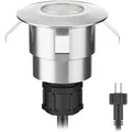 Produktbild: ledscom.de LED Bodeneinbauleuchte ATRIA für außen, IP65, edelstahl, rund, 40mm Ø, kaltweiß
