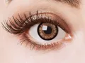 Produktbild: aricona Farblinsen Farbige Kontaktlinsen Braun Natural Jahreslinsen Weiche, ohne Stärke, 2 Stück