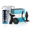 Produktbild: Geschenk Box Set Sexspielzeug Anal Plug Cockring Penisschlaufe Prostata Erotik