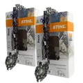 Produktbild: 2Stk. 50cm STIHL Hexa 3/8 1,6 Sägekette Kette 36 RH Rapid Hexa original 31320000